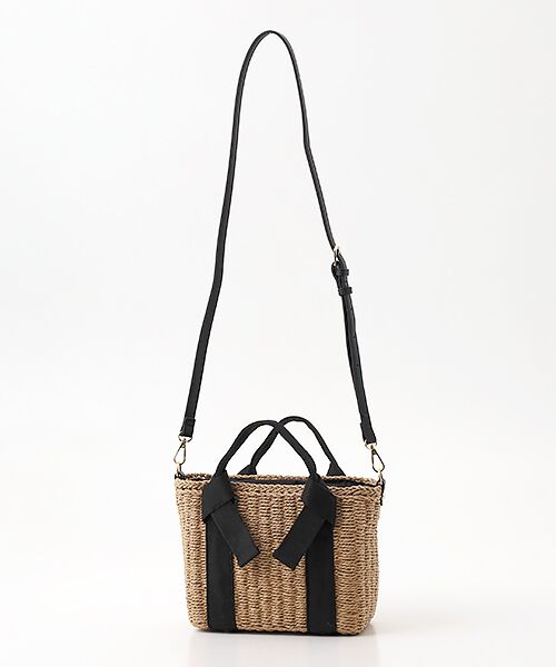 MONICA / モニカ かごバック | 【MONICA】リボンハンドル2WAYかごバッグ | 詳細6