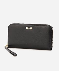 MONO COMME CA / モノコムサ 財布・コインケース・マネークリップ | 【モノコムサ】ストラップ付きラウンド長財布