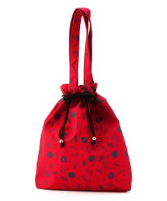 MONO COMME CA / モノコムサ トートバッグ | 【モノコムサ】ペコちゃんの巾着トート