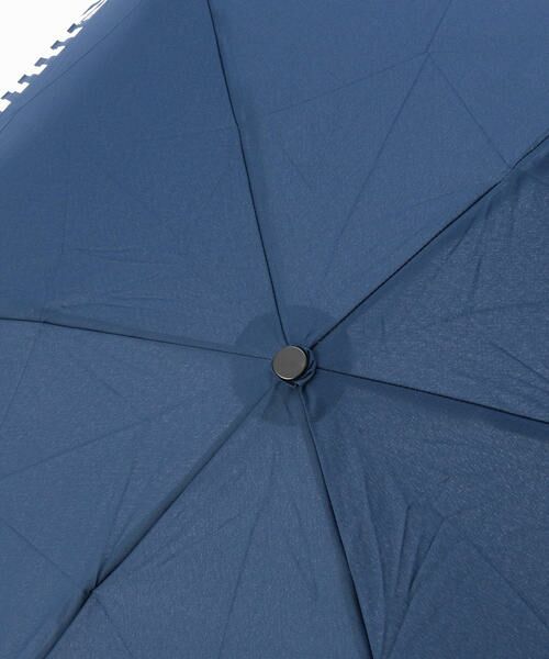 MONO COMME CA / モノコムサ 傘 | 《晴雨兼用》ストライプ 折りたたみ日傘 | 詳細3