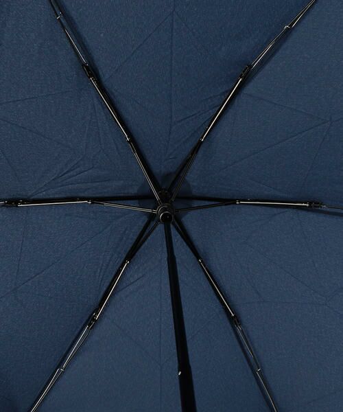 MONO COMME CA / モノコムサ 傘 | 《晴雨兼用》ストライプ 折りたたみ日傘 | 詳細5