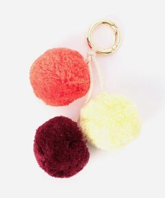 MONO COMME CA / モノコムサ キーホルダー・ストラップ | 【モノコムサ】ポンポンチャーム