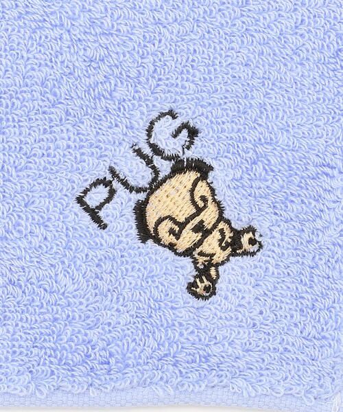 MONO COMME CA / モノコムサ ハンカチ | 【モノコムサ】抱きぬいぐるみのかわいいモチーフ刺繍が入ったカラフルハンカチタオル | 詳細2