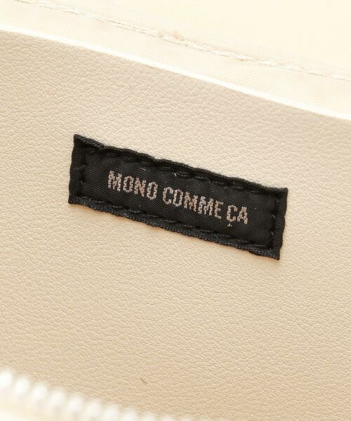 MONO COMME CA / モノコムサ ハンドバッグ | バンブー ハンドル ミニ バッグ | 詳細13