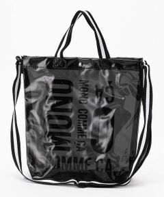 MONO COMME CA / モノコムサ トートバッグ | クリア トートバッグ