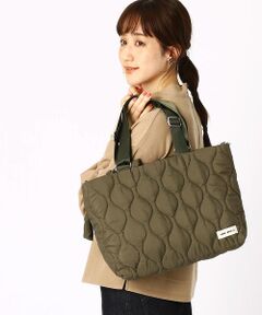 MONO COMME CA / モノコムサ トートバッグ | 〈A4収納可〉キルティングトートバッグ
