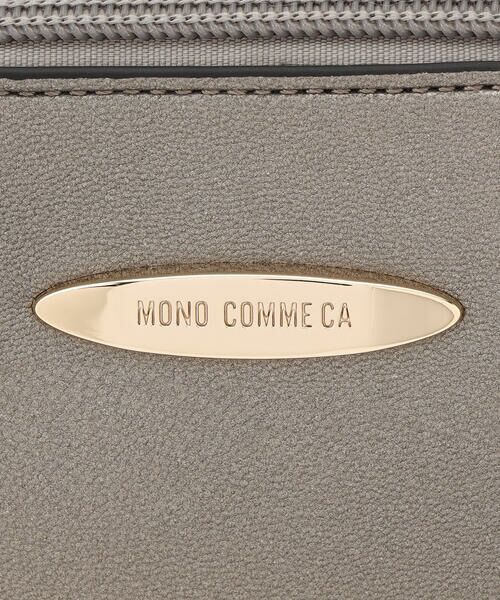 MONO COMME CA / モノコムサ ポーチ | ラウンドポーチ　M | 詳細1