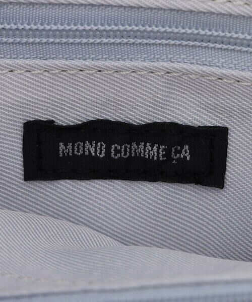 MONO COMME CA / モノコムサ ハンドバッグ | ロゴプレート　2wayミニバッグ | 詳細9