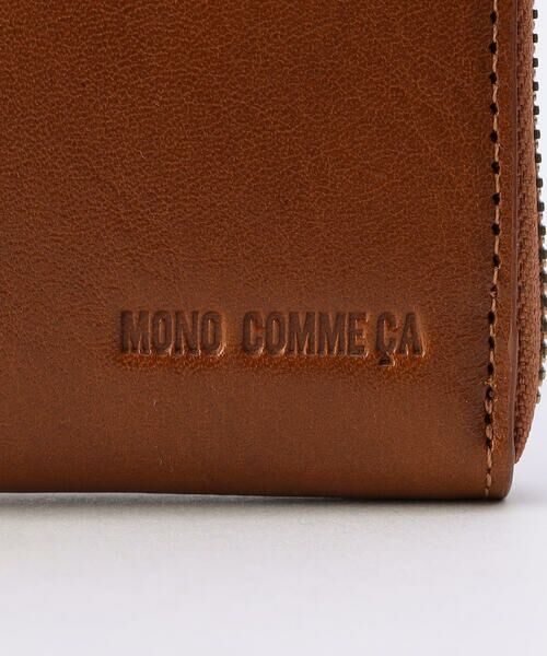 MONO COMME CA / モノコムサ 財布・コインケース・マネークリップ | イタリアンレザー　長財布 | 詳細10