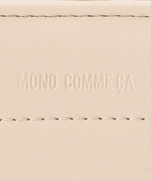 MONO COMME CA / モノコムサ 財布・コインケース・マネークリップ | キルティングデザイン　ラウンド2つ折り財布 | 詳細8