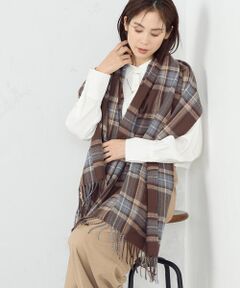 MONO COMME CA / モノコムサ マフラー・ショール・スヌード・ストール | チェック柄ストール