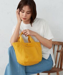 MONO COMME CA / モノコムサ トートバッグ | ロゴ刺しゅう ミニトート