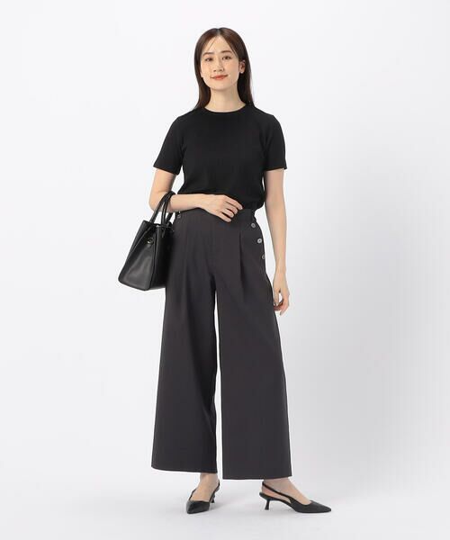 MONO COMME CA / モノコムサ ハンドバッグ | 型押しハンドルバッグ | 詳細1