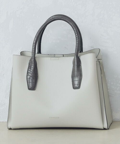 MONO COMME CA / モノコムサ ハンドバッグ | 型押しハンドルバッグ | 詳細4