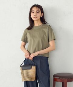 MONO COMME CA / モノコムサ ハンドバッグ | 2way ワンハンドル 雑材バッグ