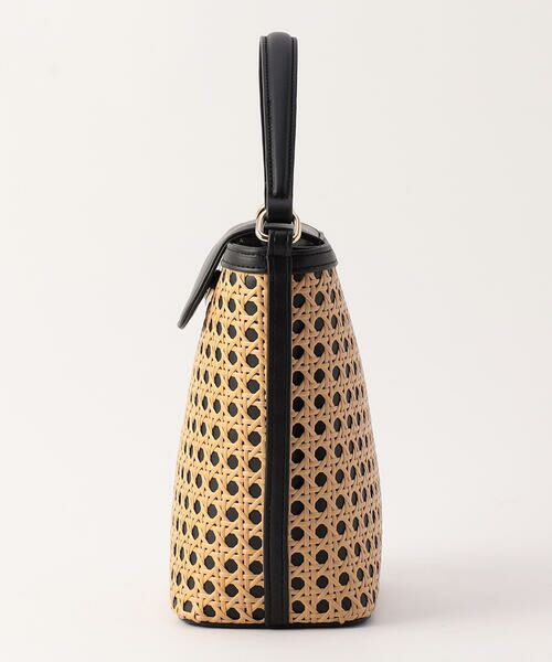 MONO COMME CA / モノコムサ ハンドバッグ | 2way ワンハンドル 雑材バッグ | 詳細9