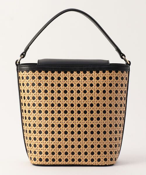 MONO COMME CA / モノコムサ ハンドバッグ | 2way ワンハンドル 雑材バッグ | 詳細10