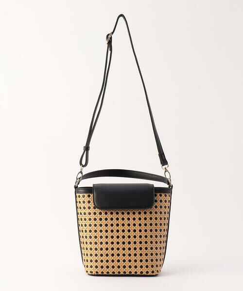 MONO COMME CA / モノコムサ ハンドバッグ | 2way ワンハンドル 雑材バッグ | 詳細12