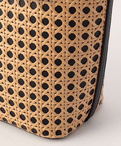 MONO COMME CA / モノコムサ ハンドバッグ | 2way ワンハンドル 雑材バッグ | 詳細13