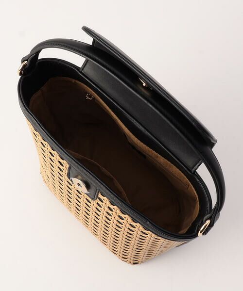 MONO COMME CA / モノコムサ ハンドバッグ | 2way ワンハンドル 雑材バッグ | 詳細14