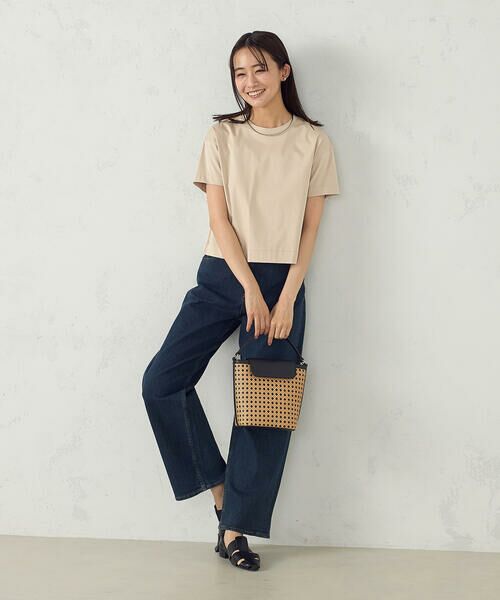 MONO COMME CA / モノコムサ ハンドバッグ | 2way ワンハンドル 雑材バッグ | 詳細3