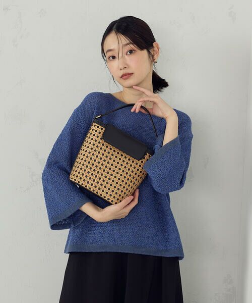 MONO COMME CA / モノコムサ ハンドバッグ | 2way ワンハンドル 雑材バッグ | 詳細5