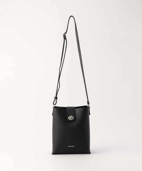 MONO COMME CA / モノコムサ ショルダーバッグ | ひねり金具 縦長ショルダー | 詳細3