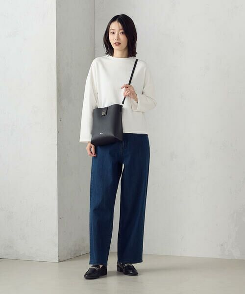 MONO COMME CA / モノコムサ ショルダーバッグ | ひねり金具 縦長ショルダー | 詳細1