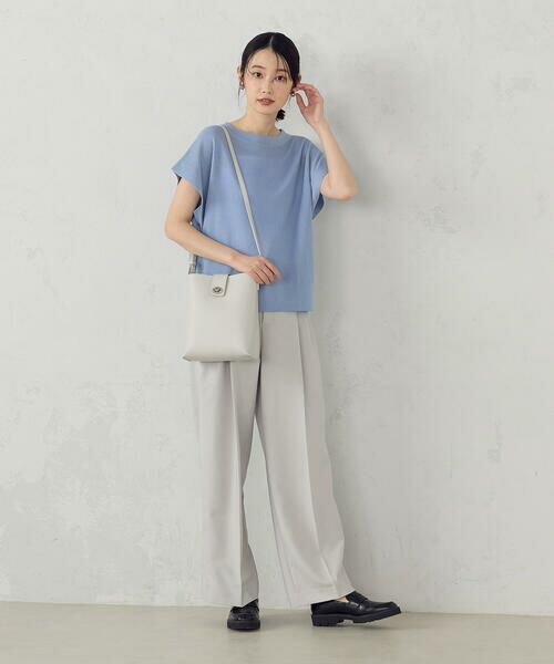 MONO COMME CA / モノコムサ ショルダーバッグ | ひねり金具 縦長ショルダー | 詳細14