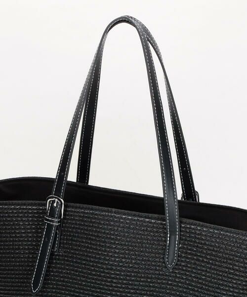 MONO COMME CA / モノコムサ トートバッグ | ペーパーブレード 雑材トートバッグ | 詳細9