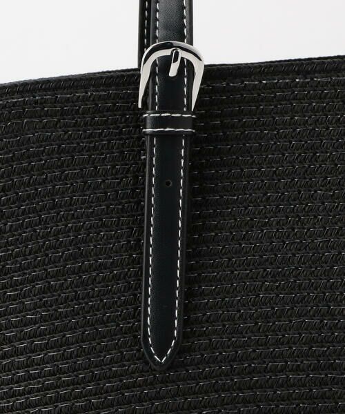 MONO COMME CA / モノコムサ トートバッグ | ペーパーブレード 雑材トートバッグ | 詳細15