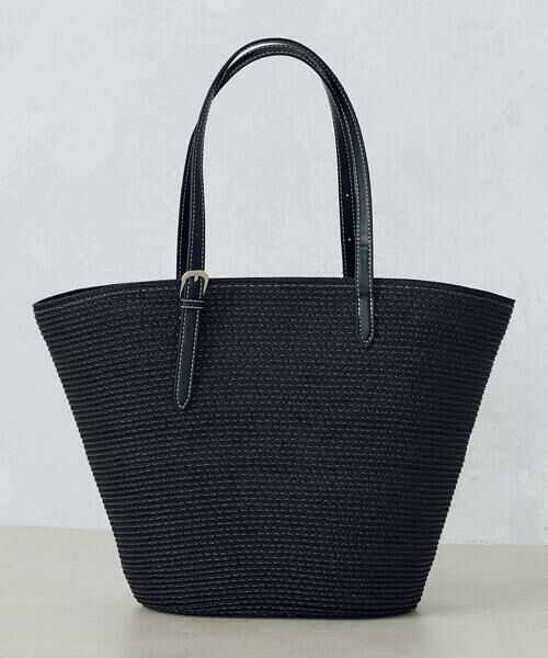 MONO COMME CA / モノコムサ トートバッグ | ペーパーブレード 雑材トートバッグ | 詳細4