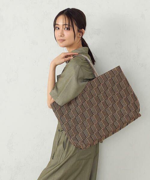 MONO COMME CA / モノコムサ トートバッグ | 雑材トートバッグ | 詳細1