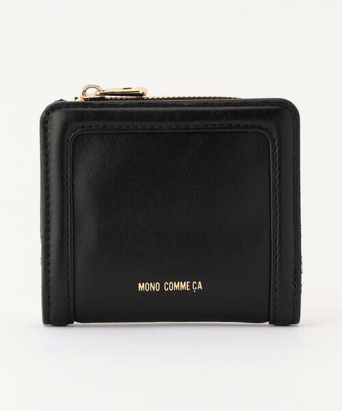 MONO COMME CA / モノコムサ その他小物 | 額縁切り替え コンパクト 二つ折り財布 | 詳細1