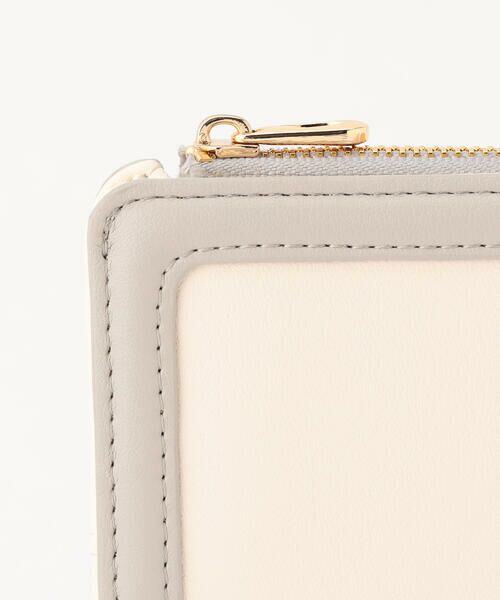 MONO COMME CA / モノコムサ その他小物 | 額縁切り替え コンパクト 二つ折り財布 | 詳細13
