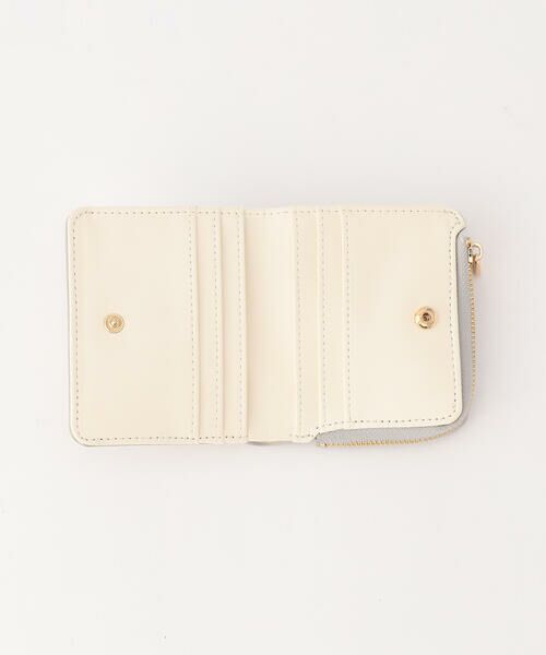 MONO COMME CA / モノコムサ その他小物 | 額縁切り替え コンパクト 二つ折り財布 | 詳細7