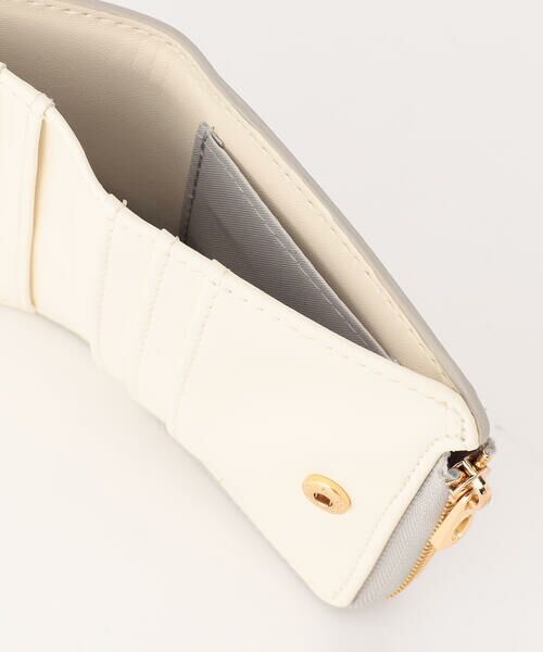 MONO COMME CA / モノコムサ その他小物 | 額縁切り替え コンパクト 二つ折り財布 | 詳細9