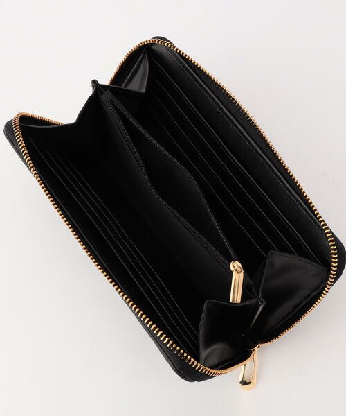 MONO COMME CA / モノコムサ その他小物 | 額縁切り替え ラウンドファスナー 長財布 | 詳細4