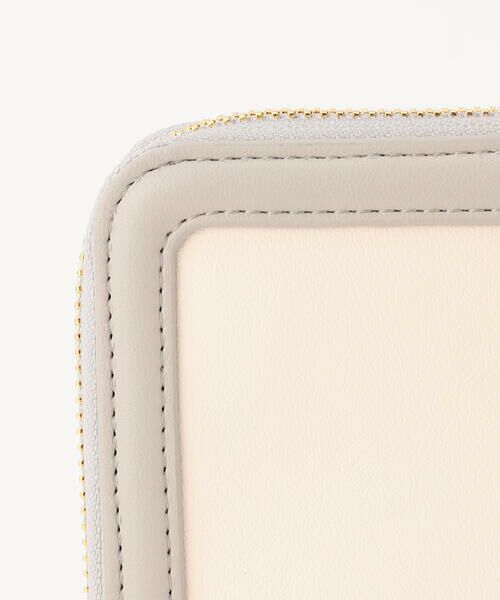 MONO COMME CA / モノコムサ その他小物 | 額縁切り替え ラウンドファスナー 長財布 | 詳細12