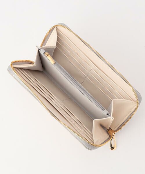 MONO COMME CA / モノコムサ その他小物 | 額縁切り替え ラウンドファスナー 長財布 | 詳細11