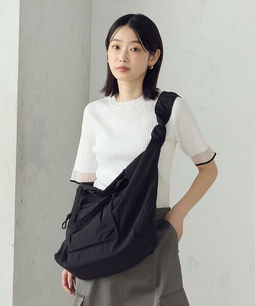 MONO COMME CA / モノコムサ トートバッグ | 2WAY ギャザーショルダートート | 詳細1
