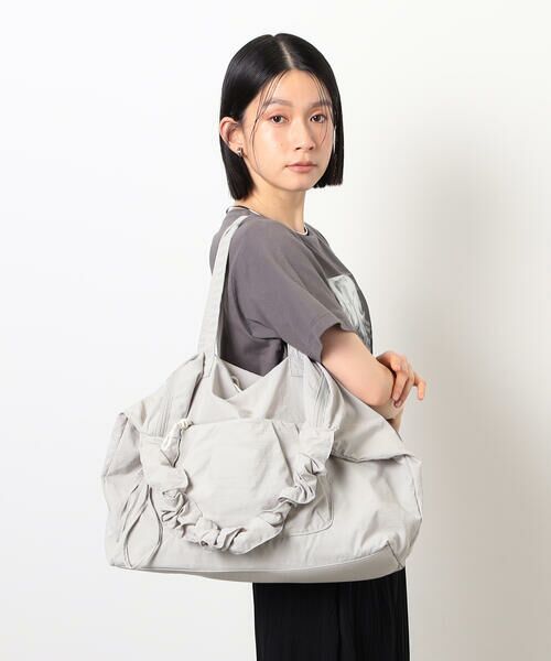 MONO COMME CA / モノコムサ トートバッグ | 2WAY ギャザーショルダートート | 詳細7