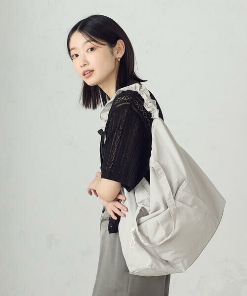 MONO COMME CA / モノコムサ トートバッグ | 2WAY ギャザーショルダートート | 詳細10