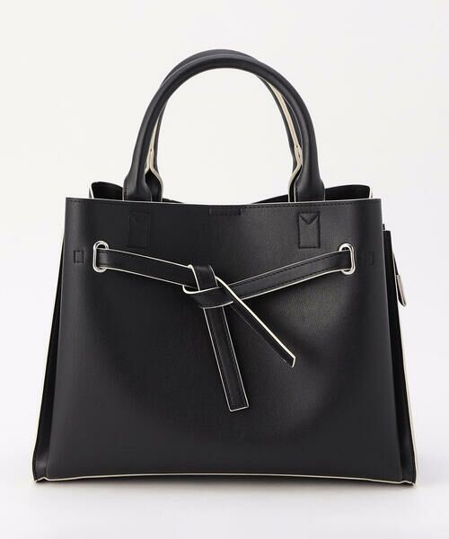 MONO COMME CA / モノコムサ トートバッグ | リボンあおりトートバッグ | 詳細7