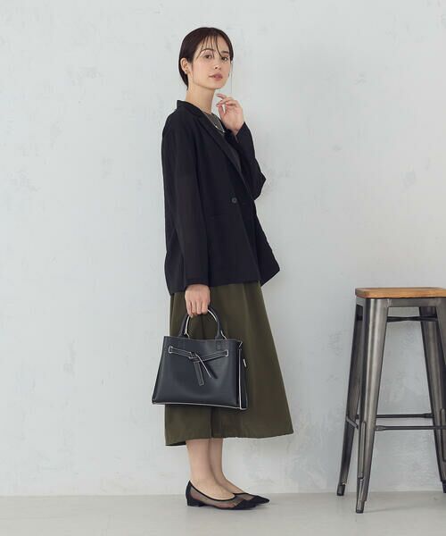 MONO COMME CA / モノコムサ トートバッグ | リボンあおりトートバッグ | 詳細2