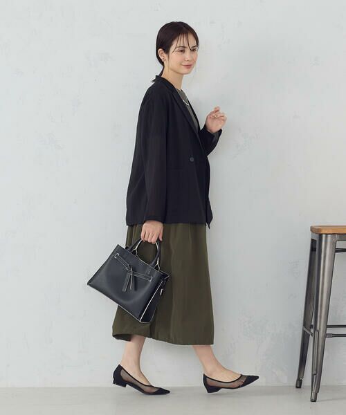 MONO COMME CA / モノコムサ トートバッグ | リボンあおりトートバッグ | 詳細3