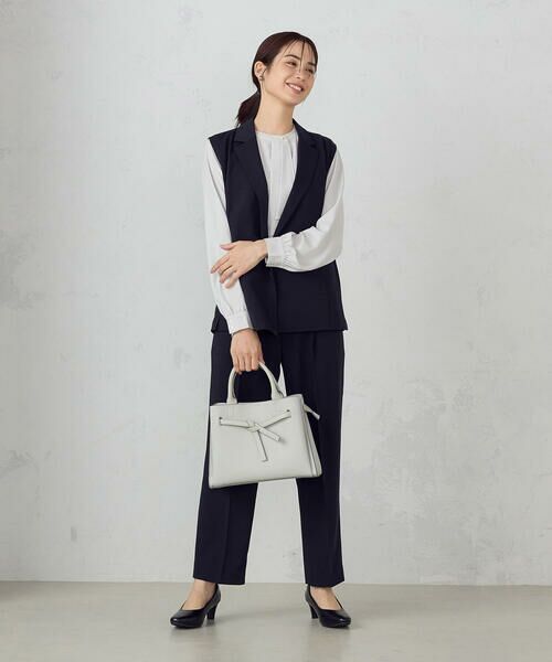 MONO COMME CA / モノコムサ トートバッグ | リボンあおりトートバッグ | 詳細9