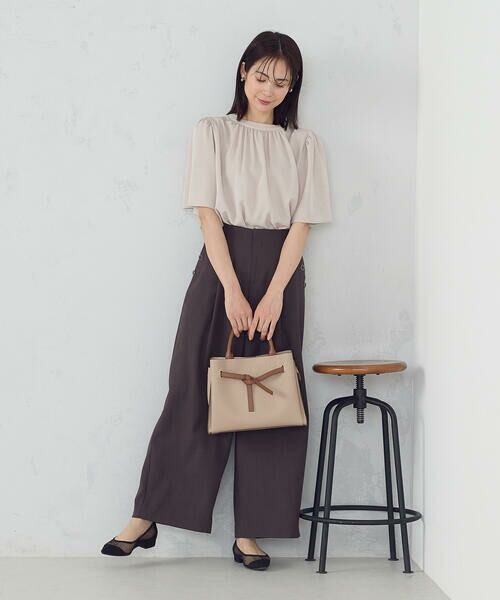 MONO COMME CA / モノコムサ トートバッグ | リボンあおりトートバッグ | 詳細16