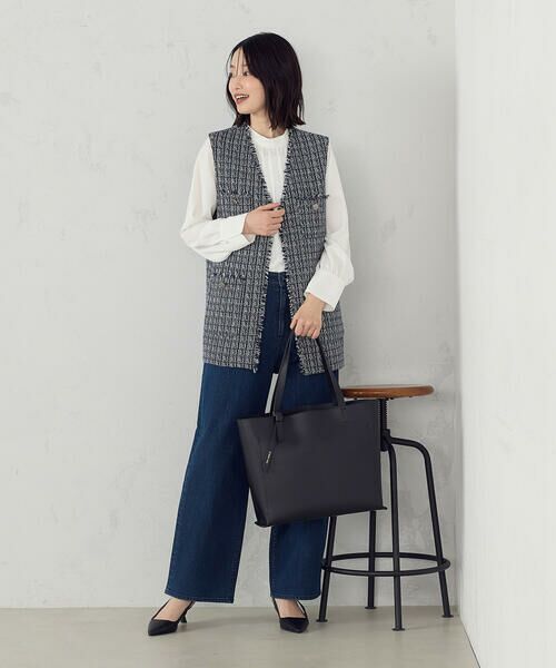 MONO COMME CA / モノコムサ トートバッグ | PC/タブレット対応 多機能トートバッグ | 詳細1