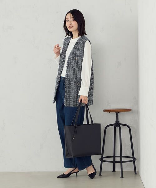 MONO COMME CA / モノコムサ トートバッグ | PC/タブレット対応 多機能トートバッグ | 詳細2